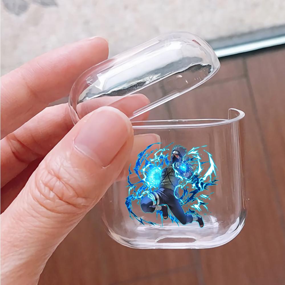 Kakashi Hatake Chidori Hard Plastic Protective Clear Case Cover For Apple Airpods-AirPod Case-Altracase