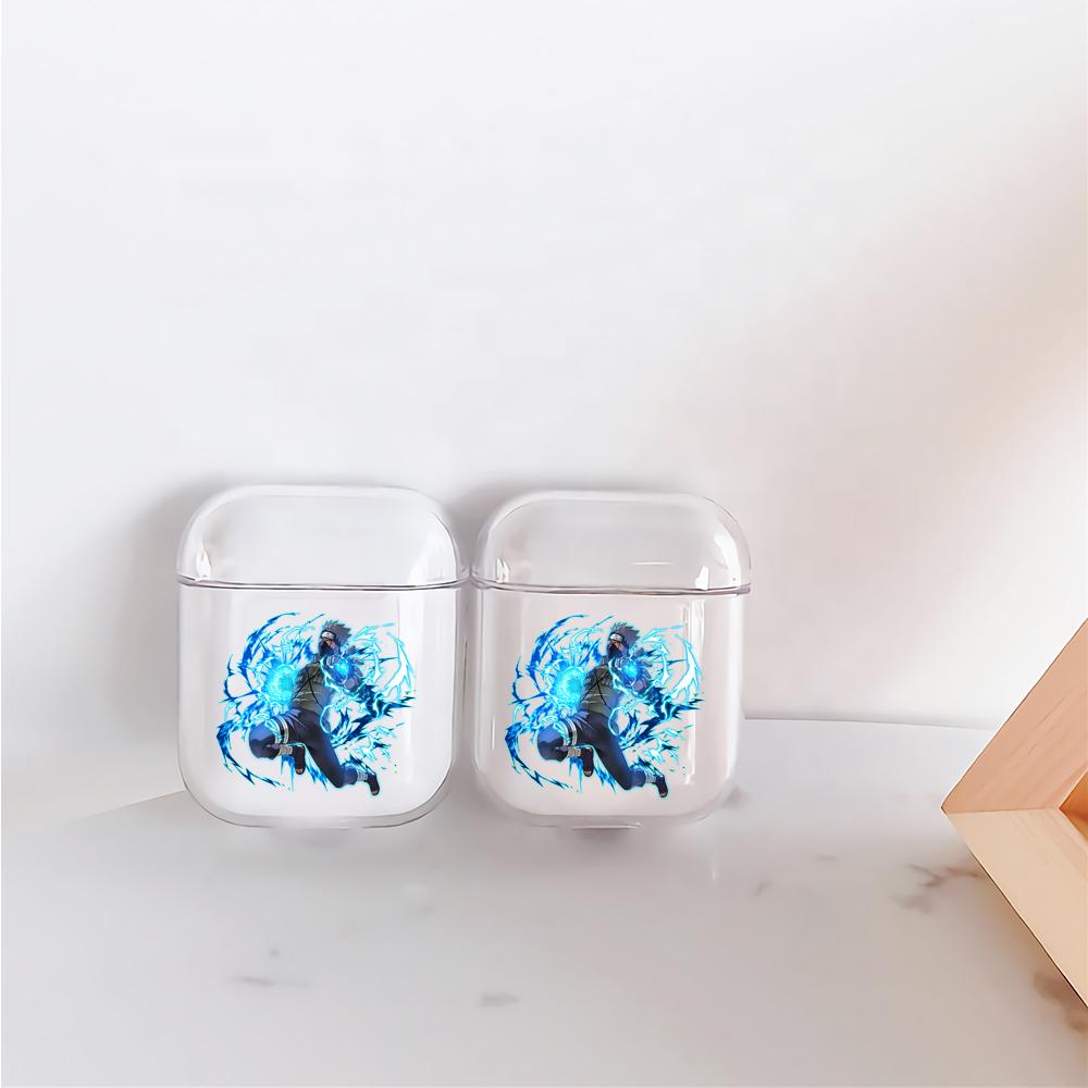 Kakashi Hatake Chidori Hard Plastic Protective Clear Case Cover For Apple Airpods-AirPod Case-Altracase