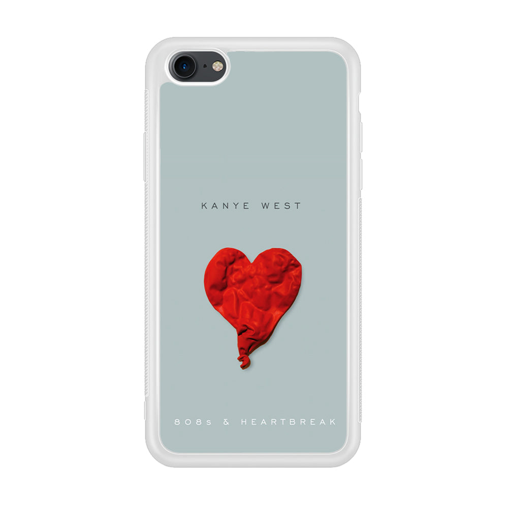 Kanye West 808s & Heartbreak iPhone 7 Case-Phone Case-Rubber White (2D Case)-Altracase