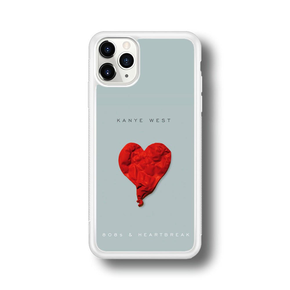 Kanye West 808s & Heartbreak iPhone 11 Pro Max Case-Phone Case-Rubber White (2D Case)-Altracase