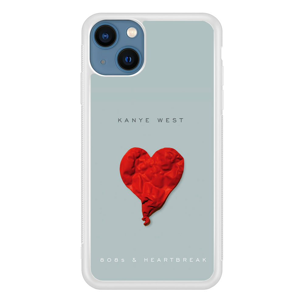 Kanye West 808s & Heartbreak iPhone 13 Mini Case-Phone Case-Rubber White (2D Case)-Altracase