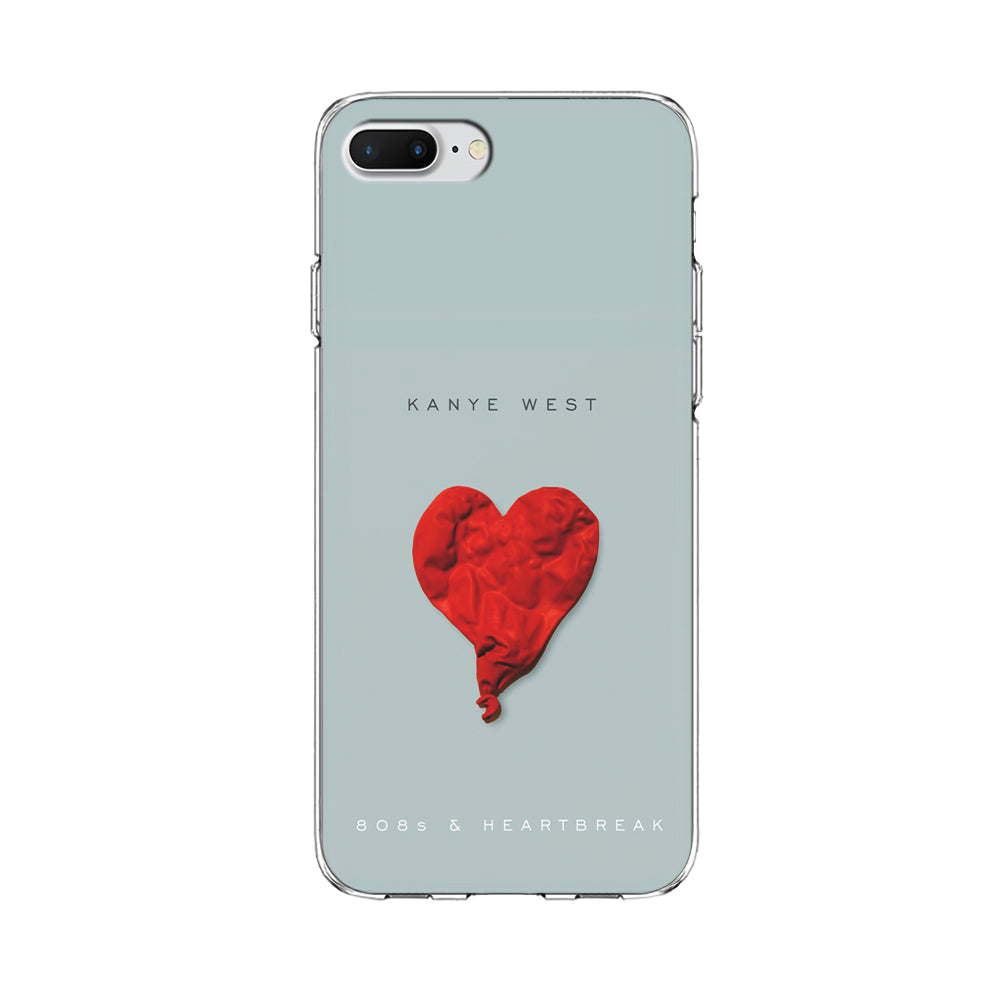 Kanye West 808s & Heartbreak iPhone 8 Plus Case-Phone Case-Clear Soft Case-Altracase