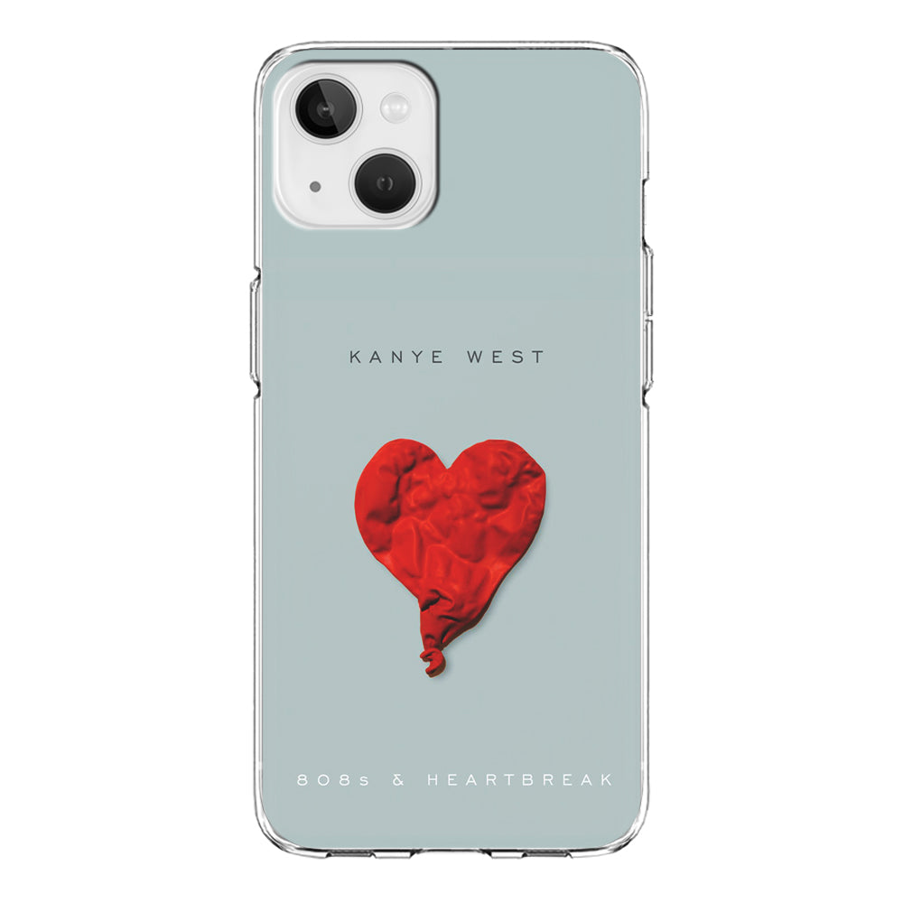 Kanye West 808s & Heartbreak iPhone 13 Mini Case-Phone Case-Clear Soft Case-Altracase