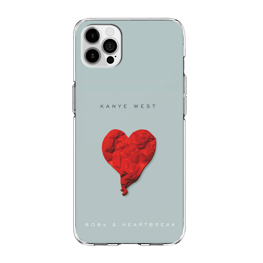 Kanye West 808s & Heartbreak iPhone 15 Pro Case-Phone Case-Clear Soft Case-Altracase