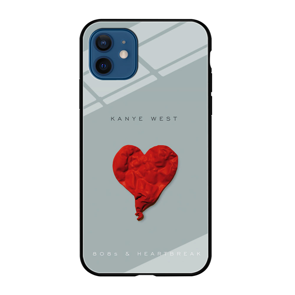 Kanye West 808s & Heartbreak iPhone 12 Case-Phone Case-Tempered Glass Case-Altracase