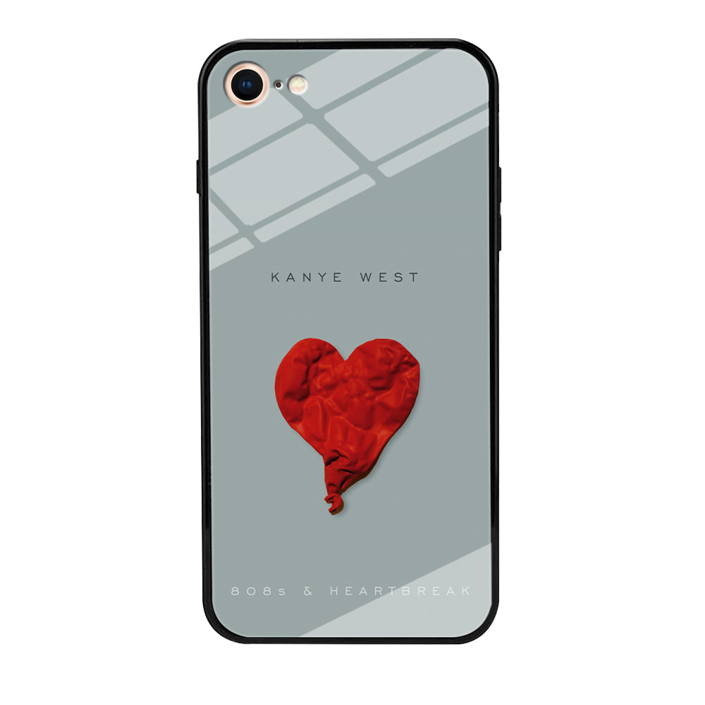 Kanye West 808s & Heartbreak iPhone 7 Case-Phone Case-Tempered Glass Case-Altracase