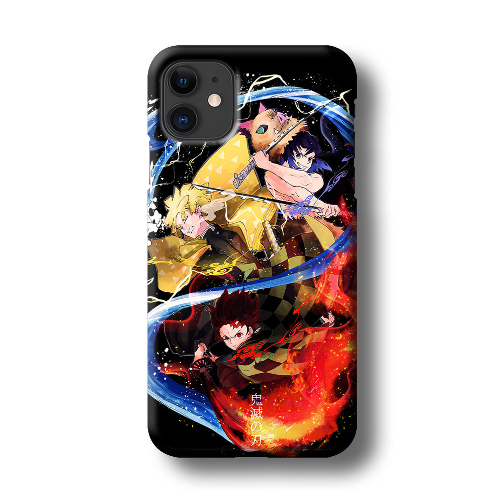 Kimetsu no Yaiba Demon Slayer iPhone 11 Case-Phone Case-3D Case-Altracase