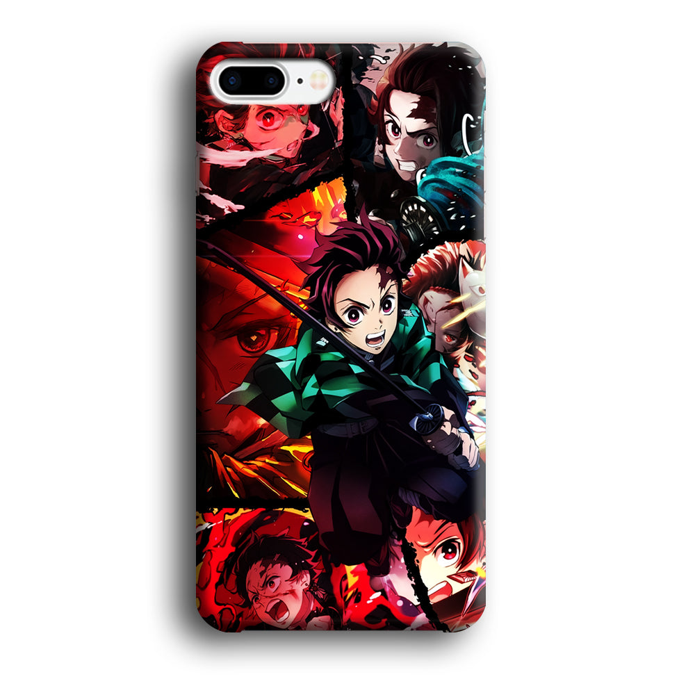 Kimetsu no Yaiba Tanjiro Aesthetic iPhone 8 Plus Case-Phone Case-3D Case-Altracase