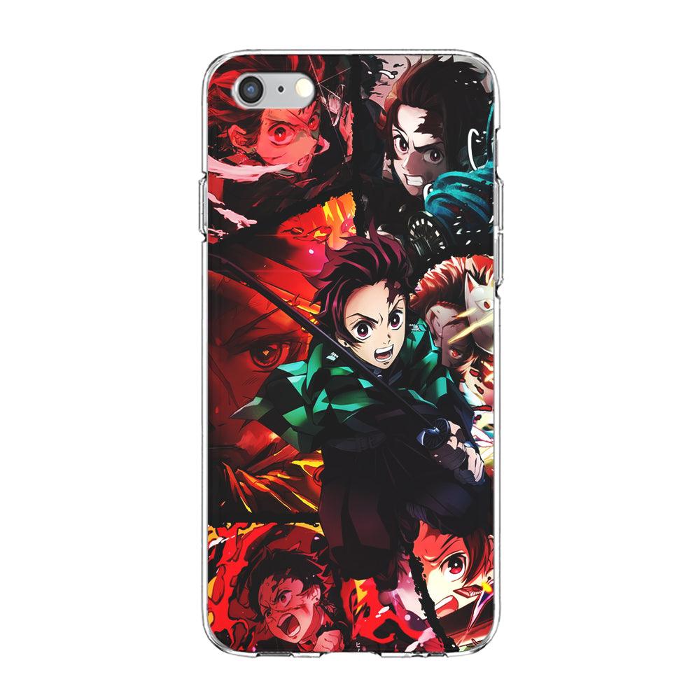 Kimetsu no Yaiba Tanjiro Aesthetic iPhone 6 | 6s Case-Phone Case-Clear Soft Case-Altracase