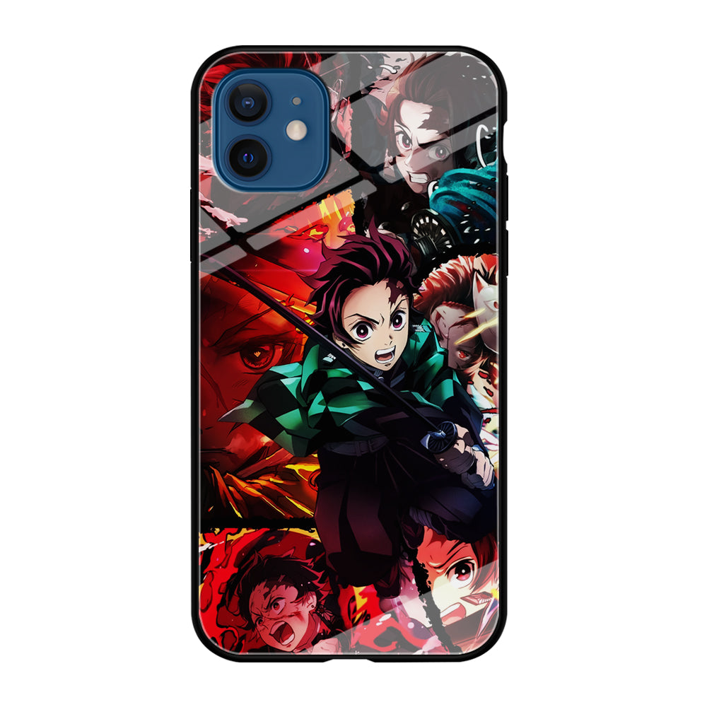 Kimetsu no Yaiba Tanjiro Aesthetic iPhone 12 Case-Phone Case-Altracase