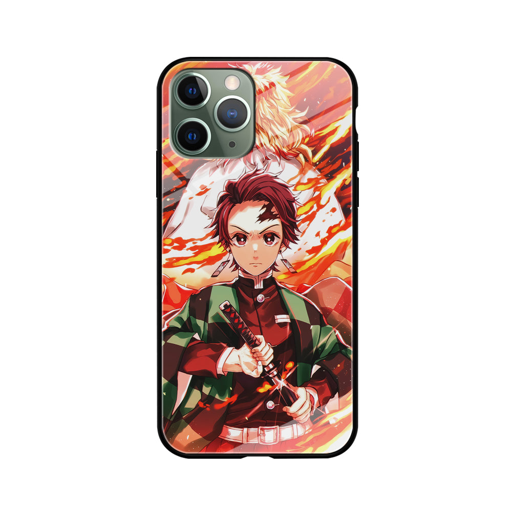 Kimetsu no Yaiba Tanjiro Kamado iPhone 11 Pro Case-Phone Case-Tempered Glass Case-Altracase