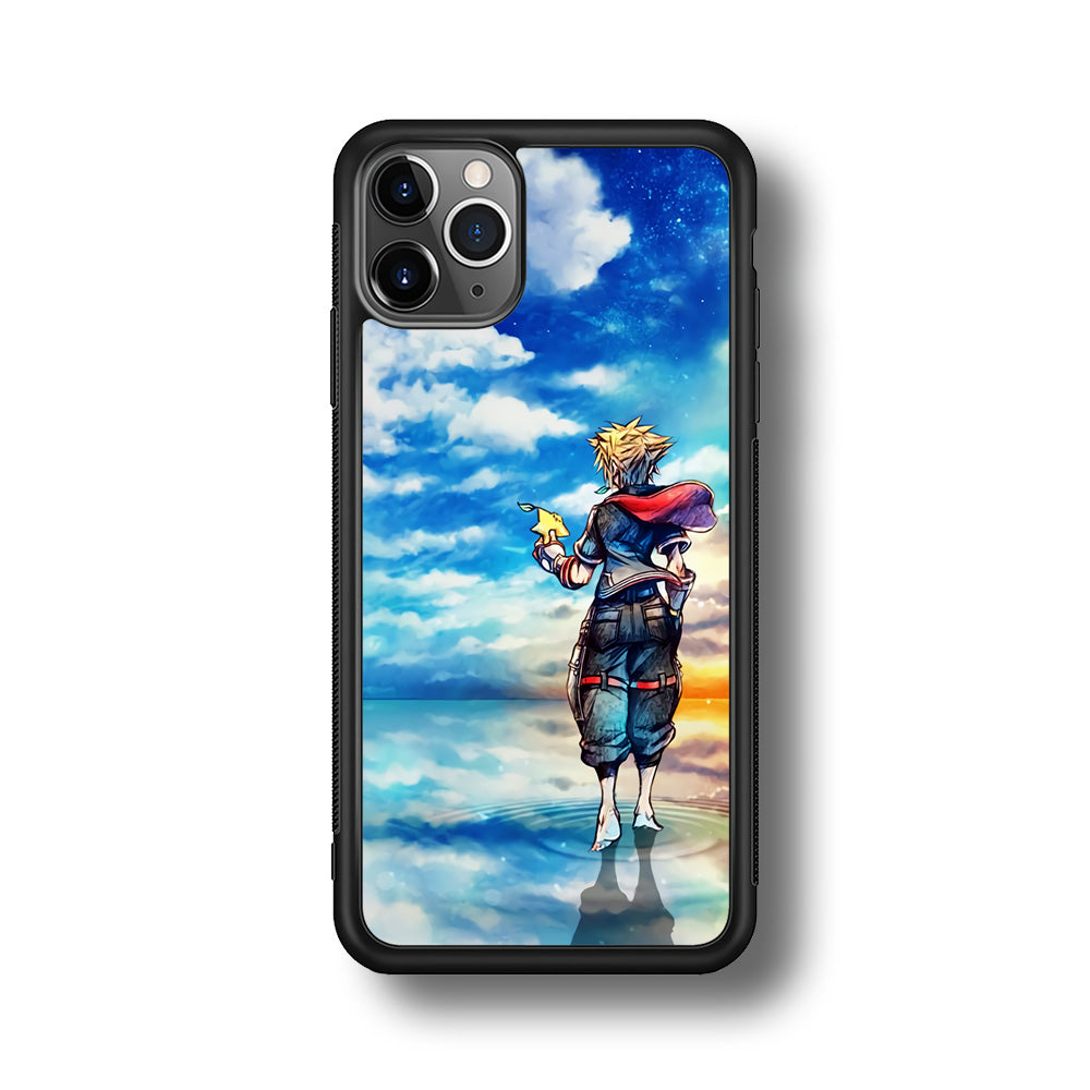 Kingdom Hearts Art iPhone 11 Pro Max Case-Phone Case-Rubber Black (2D Case)-Altracase