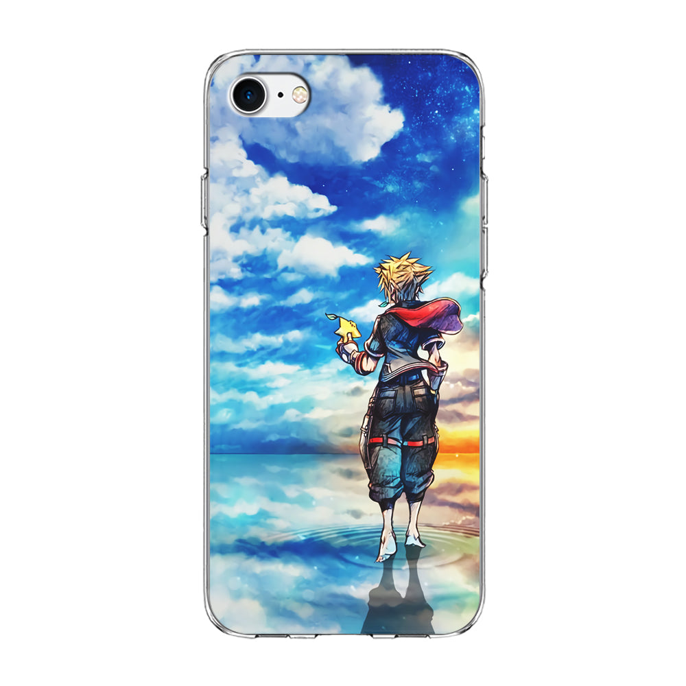 Kingdom Hearts Art iPhone 7 Case-Phone Case-Clear Soft Case-Altracase