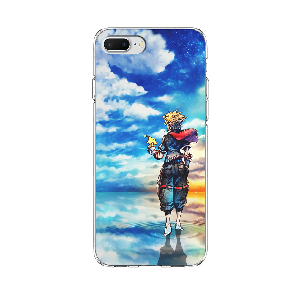 Kingdom Hearts Art iPhone 8 Plus Case-Phone Case-Clear Soft Case-Altracase
