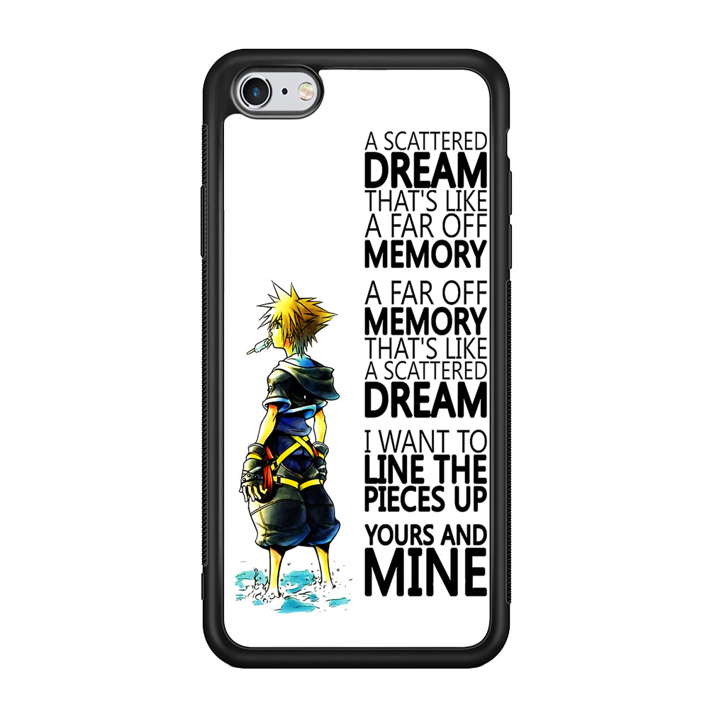 Kingdom Hearts Quote iPhone 6 Plus | 6s Plus Case-Phone Case-Rubber Black (2D Case)-Altracase