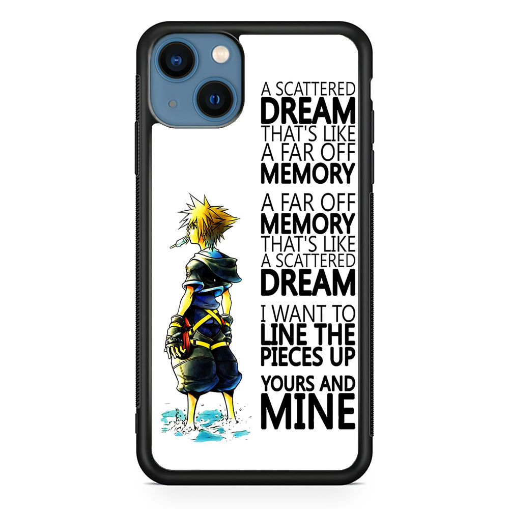 Kingdom Hearts Quote iPhone 13 Mini Case-Phone Case-Rubber Black (2D Case)-Altracase