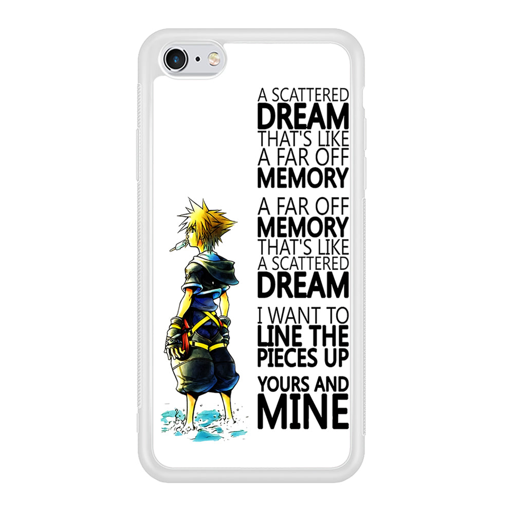 Kingdom Hearts Quote iPhone 6 Plus | 6s Plus Case-Phone Case-Rubber White (2D Case)-Altracase