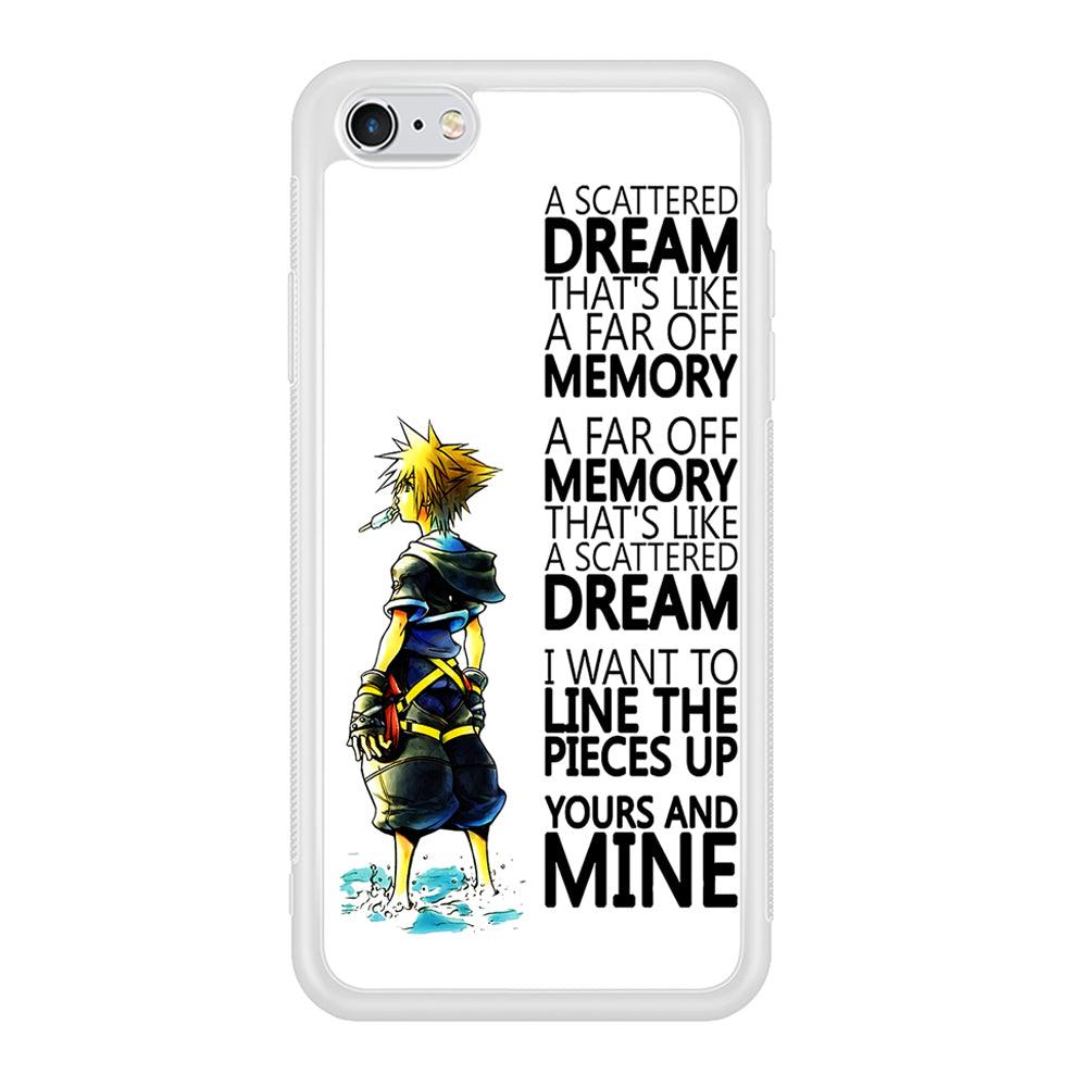 Kingdom Hearts Quote iPhone 6 | 6s Case-Phone Case-Rubber White (2D Case)-Altracase