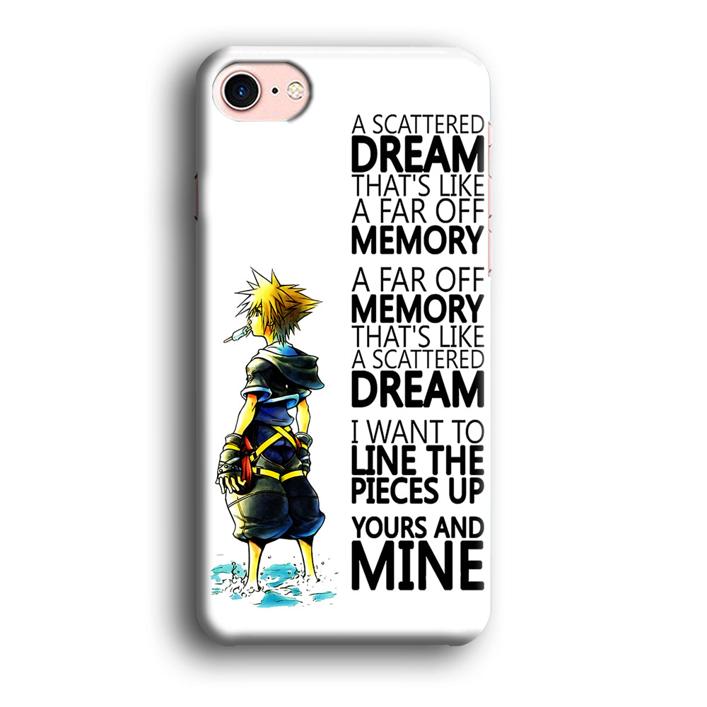 Kingdom Hearts Quote iPhone 8 Case-Phone Case-3D Case-Altracase