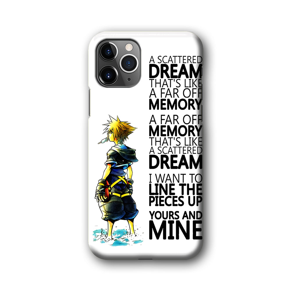 Kingdom Hearts Quote iPhone 11 Pro Max Case-Phone Case-3D Case-Altracase