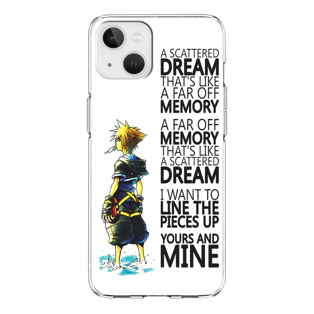 Kingdom Hearts Quote iPhone 13 Mini Case-Phone Case-Clear Soft Case-Altracase