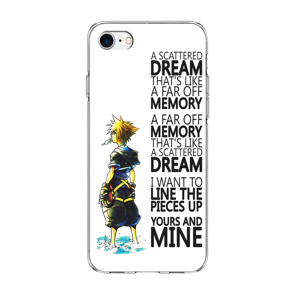 Kingdom Hearts Quote iPhone 7 Case-Phone Case-Clear Soft Case-Altracase