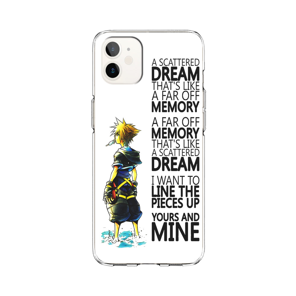 Kingdom Hearts Quote iPhone 12 Case-Phone Case-Clear Soft Case-Altracase