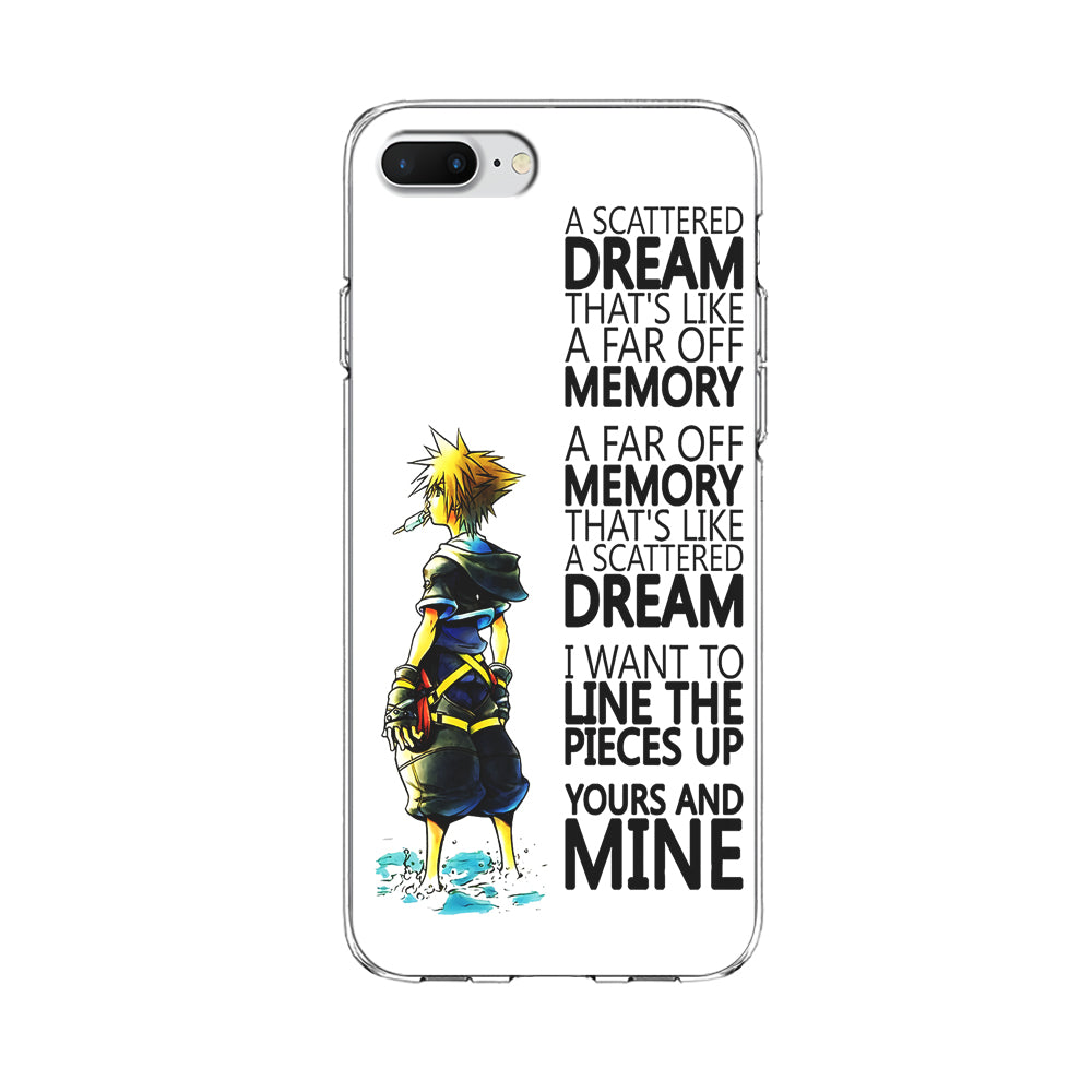 Kingdom Hearts Quote iPhone 8 Plus Case-Phone Case-Clear Soft Case-Altracase