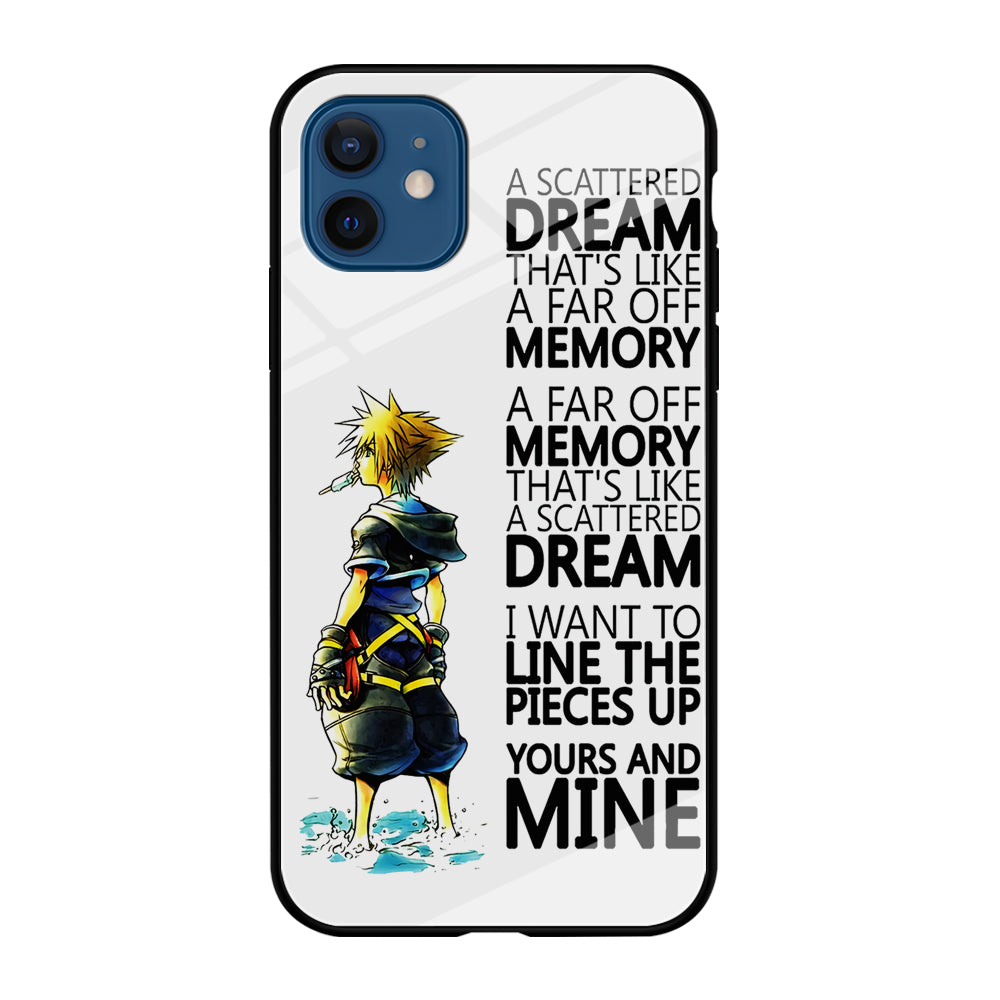 Kingdom Hearts Quote iPhone 12 Case-Phone Case-Tempered Glass Case-Altracase
