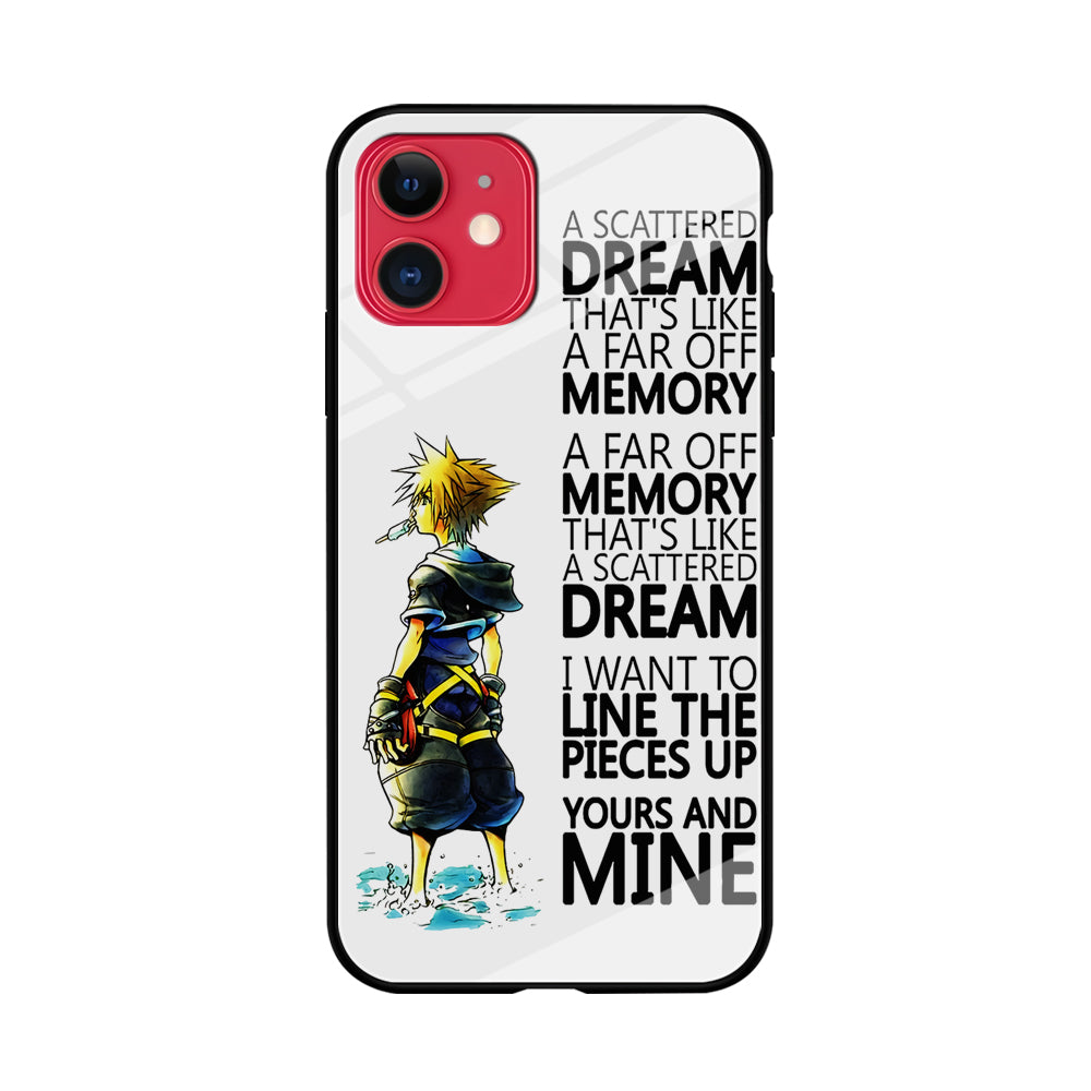 Kingdom Hearts Quote iPhone 11 Case-Phone Case-Tempered Glass Case-Altracase