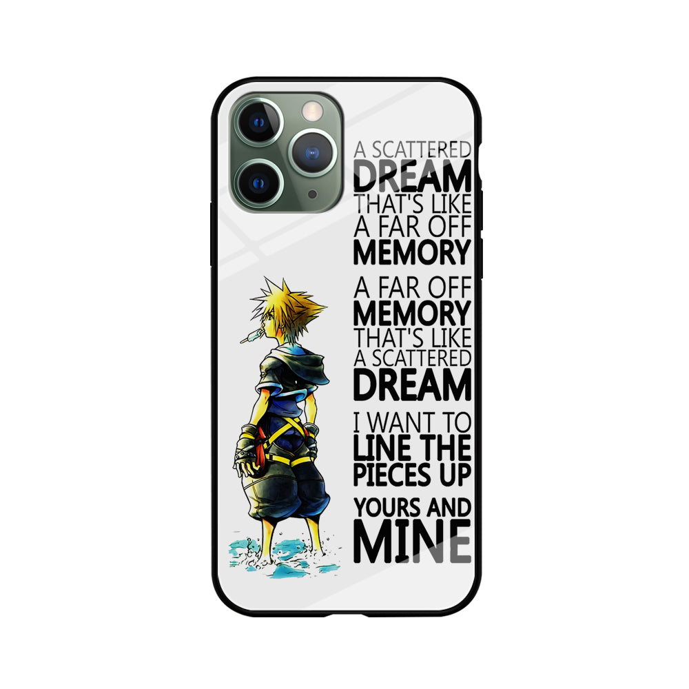 Kingdom Hearts Quote iPhone 11 Pro Max Case-Phone Case-Tempered Glass Case-Altracase