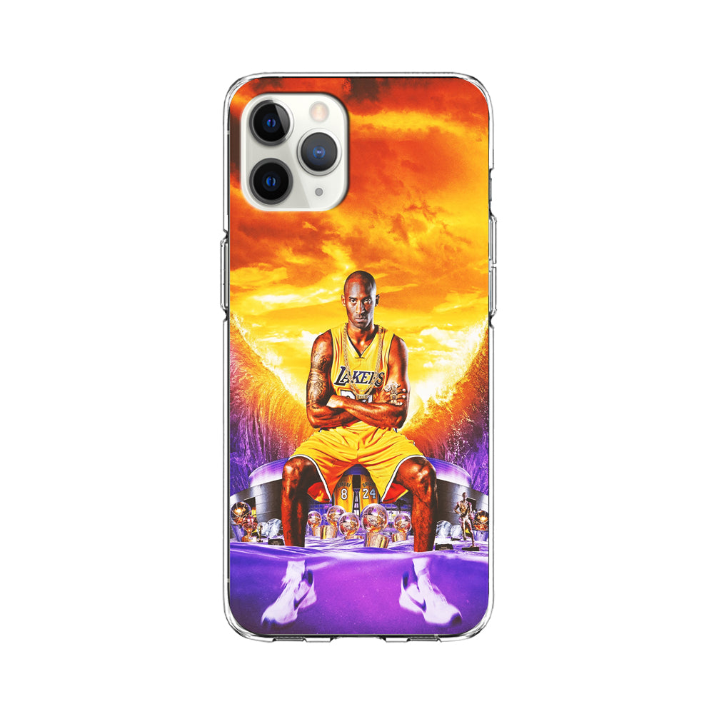Kobe Bryant Legends Lakers iPhone 11 Pro Max Case-Phone Case-Clear Soft Case-Altracase