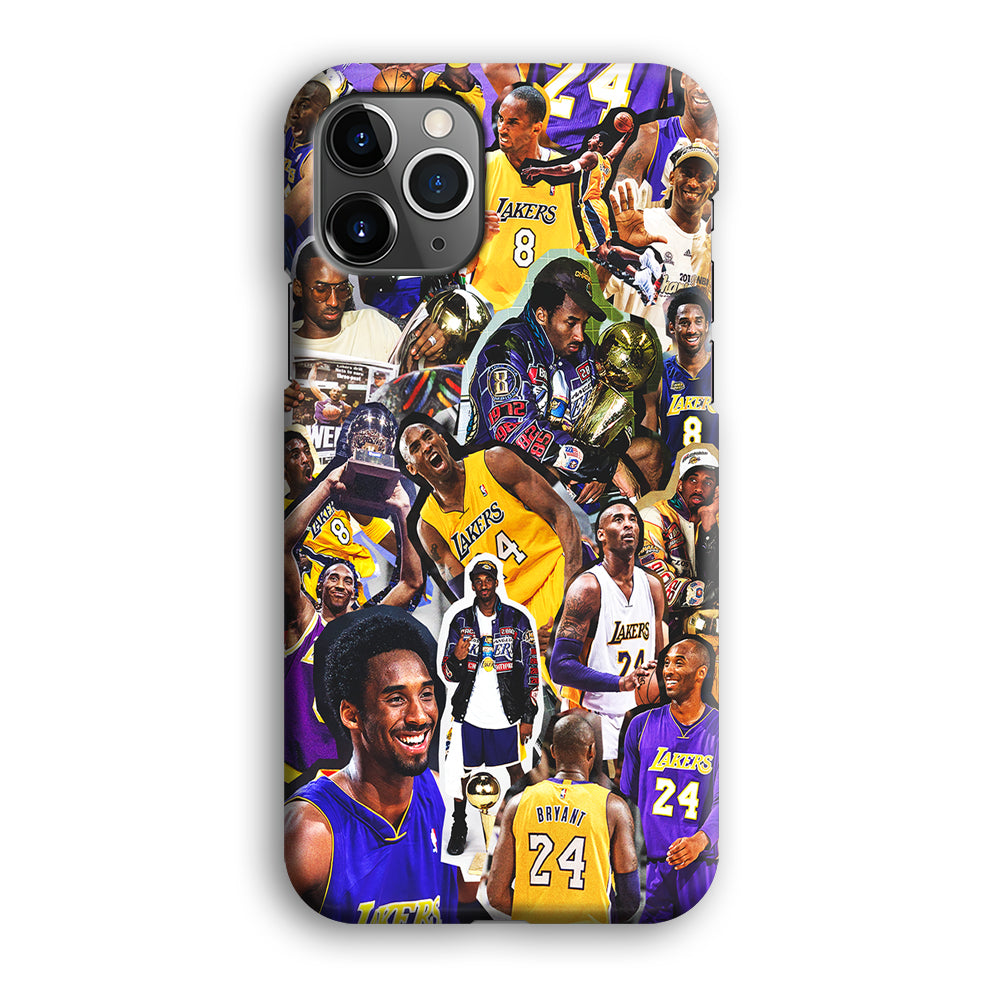 Kobe bryant lakers Collage iPhone 12 Pro Case-Phone Case-3D Case-Altracase