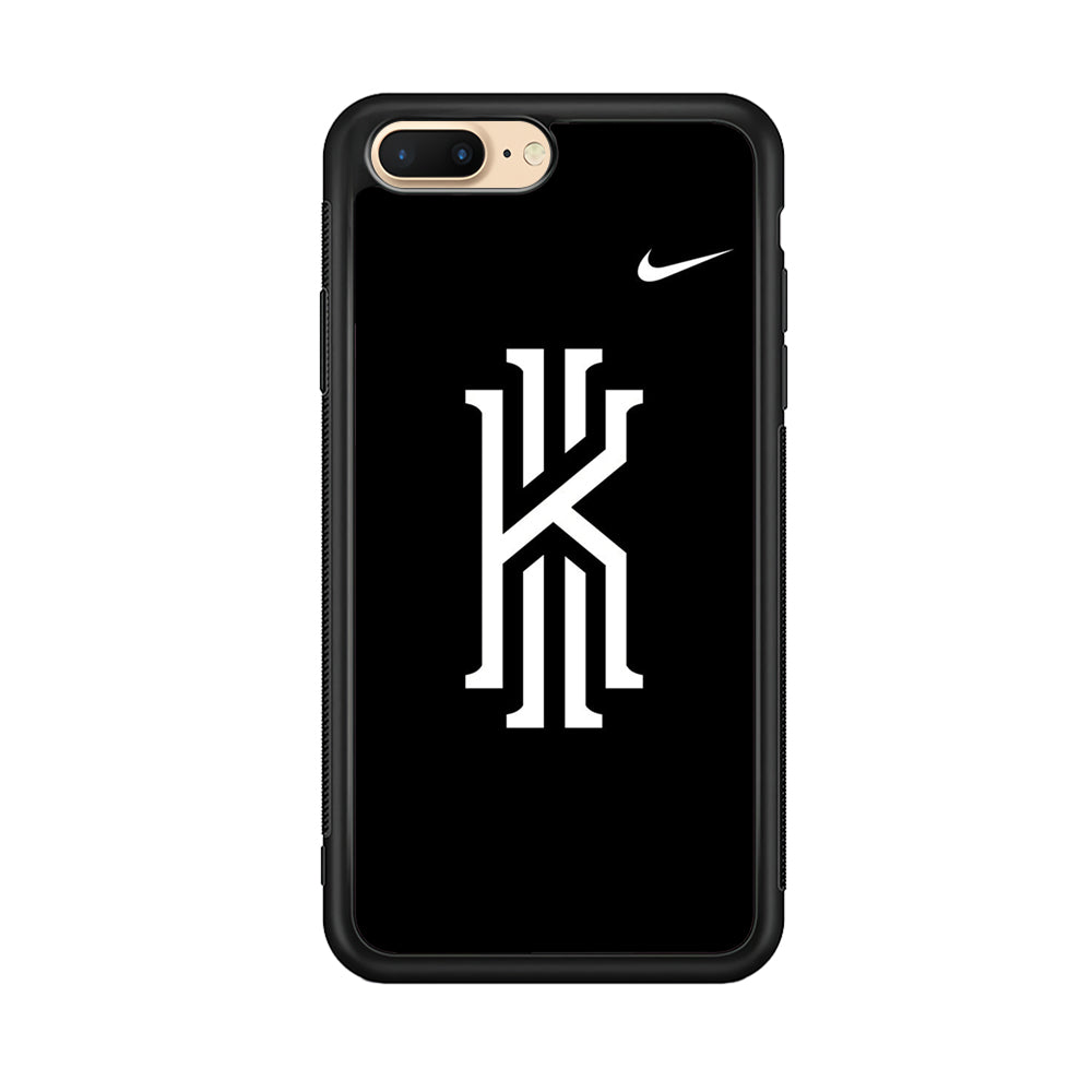 Kyrie Irving Logo 001 iPhone 8 Plus Case-Mobile Phone Case-Rubber Black (2D Case)-Altracase