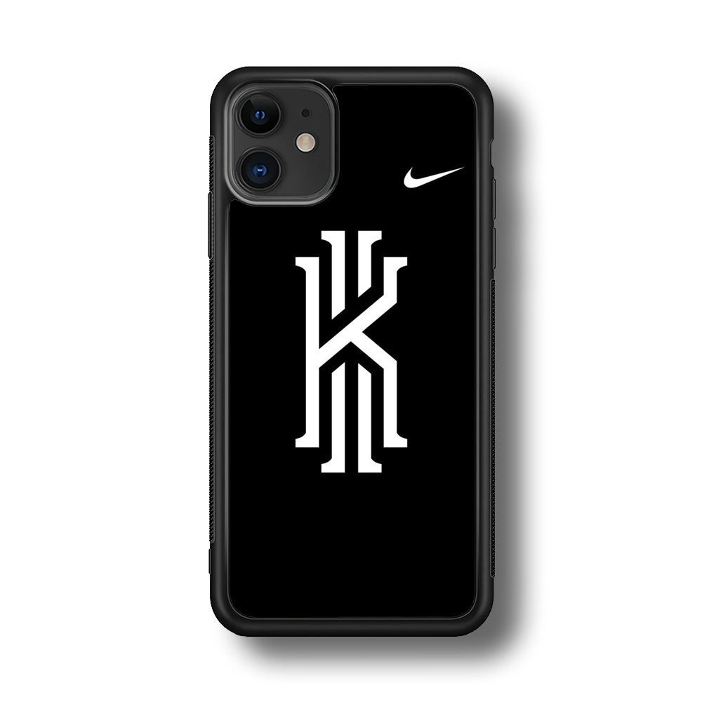 Kyrie Irving Logo 001 iPhone 11 Case-Mobile Phone Case-Rubber Black (2D Case)-Altracase
