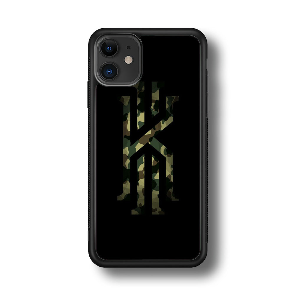 Kyrie Irving Logo 002 iPhone 11 Case-Mobile Phone Case-Rubber Black (2D Case)-Altracase