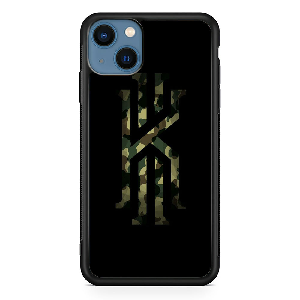 Kyrie Irving Logo 002 iPhone 13 Mini Case-Mobile Phone Case-Rubber Black (2D Case)-Altracase
