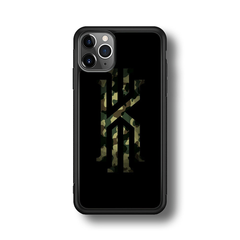Kyrie Irving Logo 002 iPhone 11 Pro Max Case-Mobile Phone Case-Rubber Black (2D Case)-Altracase