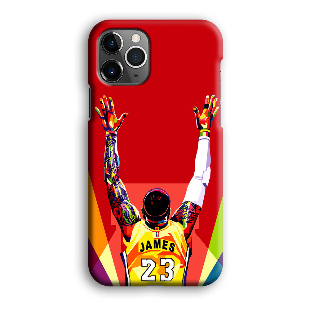 Lebron James Colorful Pop Art iPhone 12 Pro Max Case-Phone Case-3D Case-Altracase