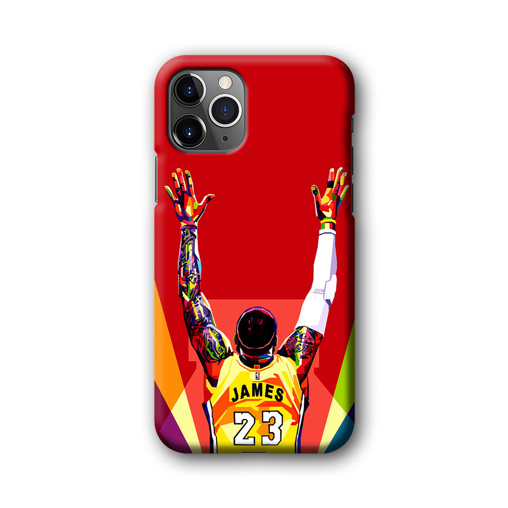 Lebron James Colorful Pop Art iPhone 11 Pro Max Case-Phone Case-3D Case-Altracase