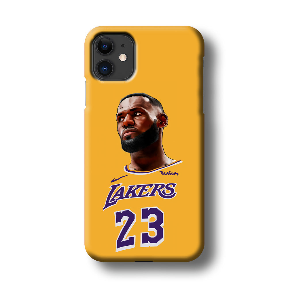 Lebron James Lakers iPhone 11 Case-Phone Case-3D Case-Altracase