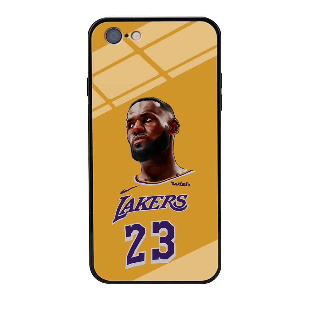 Lebron James Lakers iPhone 6 | 6s Case-Phone Case-Tempered Glass Case-Altracase