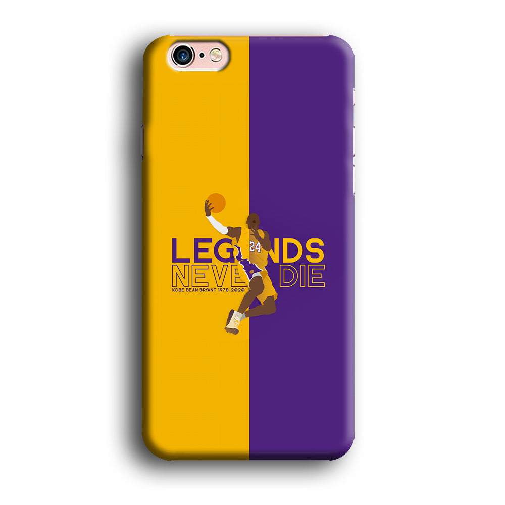 Legend Kobe Bryant 24 Lakers iPhone 6 Plus | 6s Plus Case-Phone Case-3D Case-Altracase