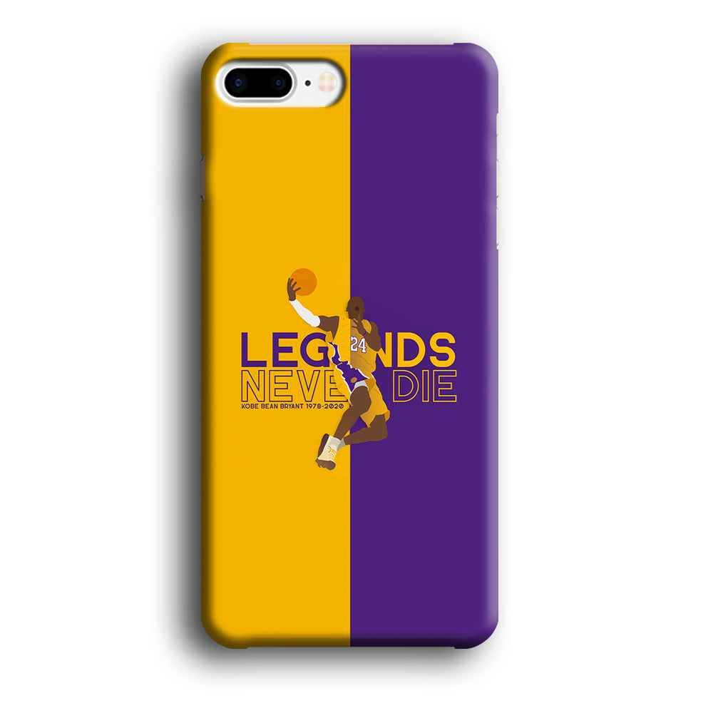 Legend Kobe Bryant 24 Lakers iPhone 8 Plus Case-Phone Case-3D Case-Altracase