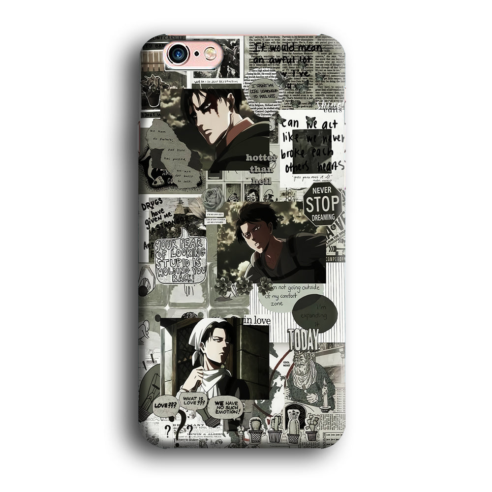 Levi Ackerman Aesthetic iPhone 6 | 6s Case-Phone Case-3D Case-Altracase