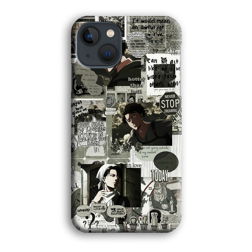 Levi Ackerman Aesthetic iPhone 13 Mini Case-Phone Case-3D Case-Altracase