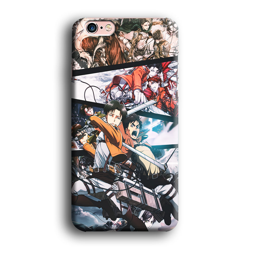Levi Eren Collage iPhone 6 Plus | 6s Plus Case-Phone Case-3D Case-Altracase