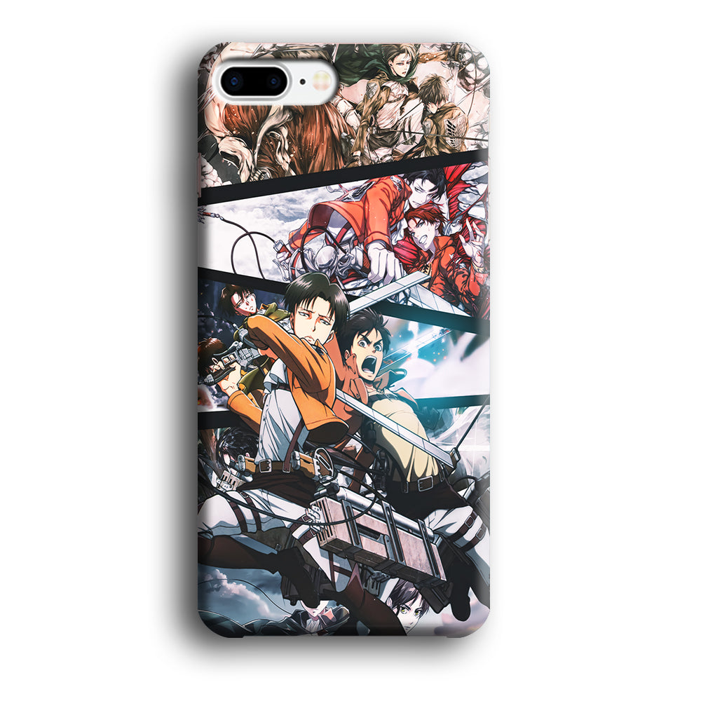 Levi Eren Collage iPhone 8 Plus Case-Phone Case-3D Case-Altracase