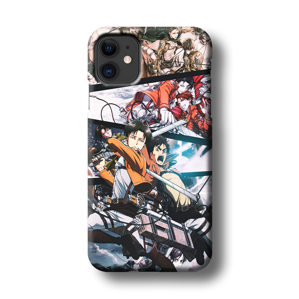 Levi Eren Collage iPhone 11 Case-Phone Case-3D Case-Altracase