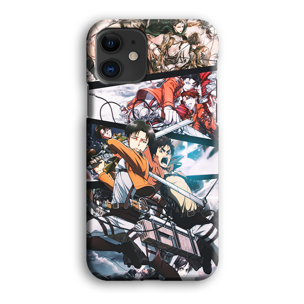 Levi Eren Collage iPhone 12 Case-Phone Case-3D Case-Altracase